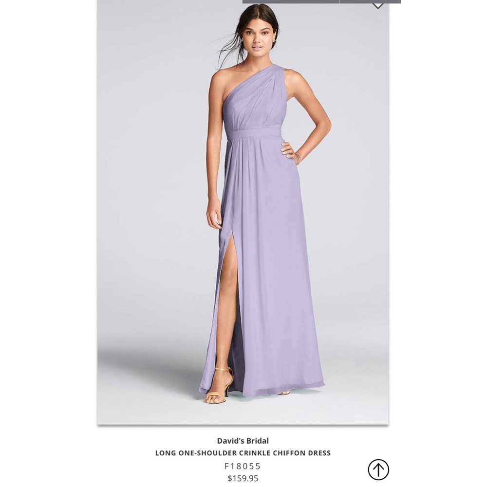 Lavender bridesmaid dress